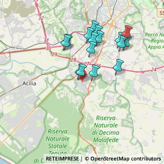 Mappa Viale degli Eroi di Cefalonia, 00128 Roma RM, Italia (3.86125)