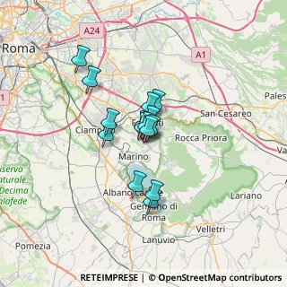 Mappa Via del Boschetto, 00046 Grottaferrata RM, Italia (4.43867)