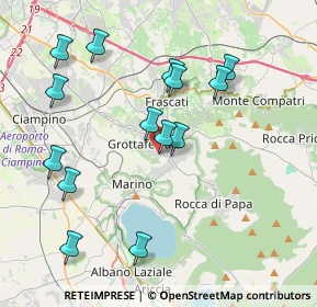 Mappa Via del Boschetto, 00046 Grottaferrata RM, Italia (4.30857)