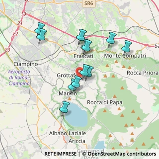 Mappa Via del Boschetto, 00046 Grottaferrata RM, Italia (3.57462)