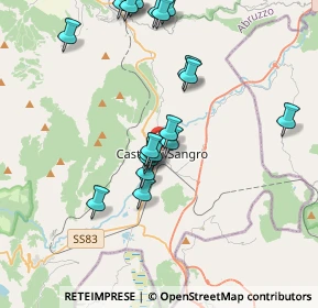 Mappa Via Antonella d'Aquino, 67031 Castel di Sangro AQ, Italia (4.2045)