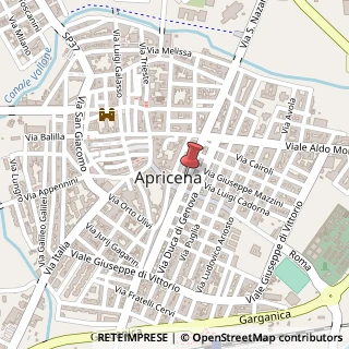 Mappa Via Padre Pietro, 6, 71011 Apricena, Foggia (Puglia)