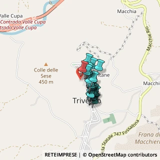 Mappa Via Colle, 86029 Trivento CB, Italia (0.25)