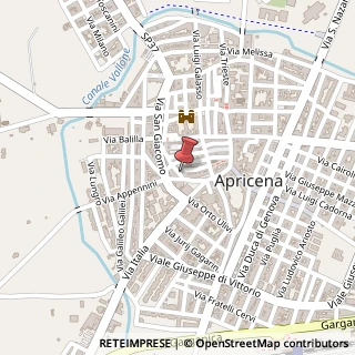 Mappa Piazza della Repubblica, 7, 71011 Apricena, Foggia (Puglia)
