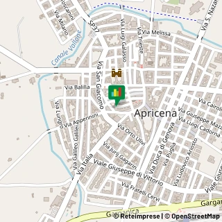 Mappa Piazza della Repubblica, 7, 71011 Apricena, Foggia (Puglia)