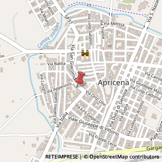 Mappa Via S. Giacomo, 16, 71011 Apricena FG, Italia, 71011 Apricena, Foggia (Puglia)