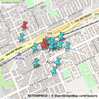 Mappa Via Antonio Alabanti, 00125 Roma RM, Italia (0.152)