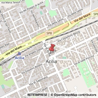 Mappa Via di Acilia, 43, 00125 Roma, Roma (Lazio)