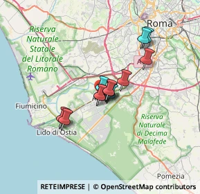 Mappa Via Antonio Alabanti, 00125 Roma RM, Italia (4.79286)