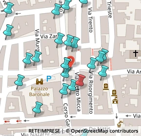 Mappa Via Pietro Micca, 71011 Apricena FG, Italia (0.06154)