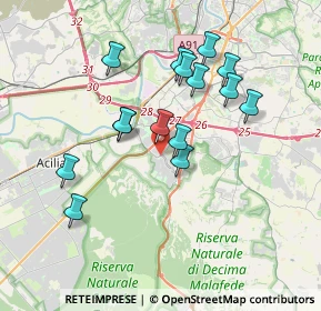 Mappa Via di Mezzocammino, 00128 Roma RM, Italia (3.5)