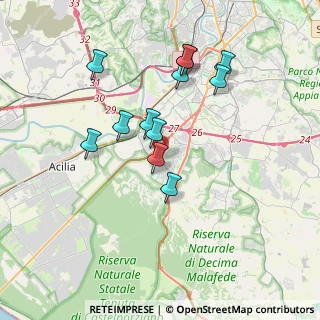 Mappa Via di Mezzocammino, 00128 Roma RM, Italia (3.56083)