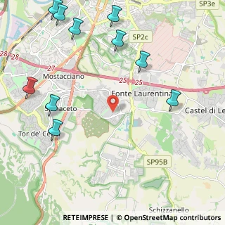 Mappa Via Marylin Monroe, 00128 Roma RM, Italia (3.23)