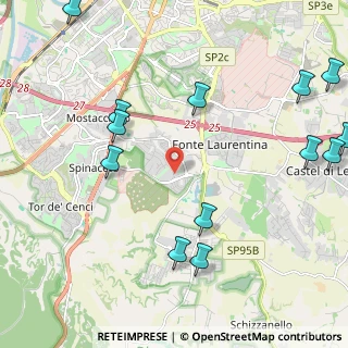 Mappa Via Marylin Monroe, 00128 Roma RM, Italia (3.00077)