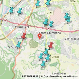 Mappa Via Marylin Monroe, 00128 Roma RM, Italia (2.7975)