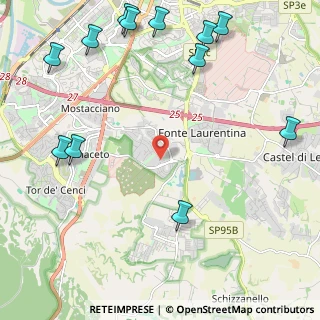 Mappa Via Marylin Monroe, 00128 Roma RM, Italia (3.26167)