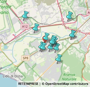 Mappa 00126 Roma RM, Italia (2.865)