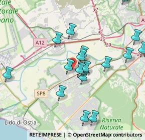 Mappa 00126 Roma RM, Italia (5.0265)