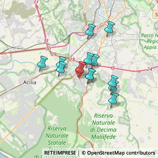 Mappa Ingresso dall'Hotel Mercure, 00128 Roma RM, Italia (2.98769)