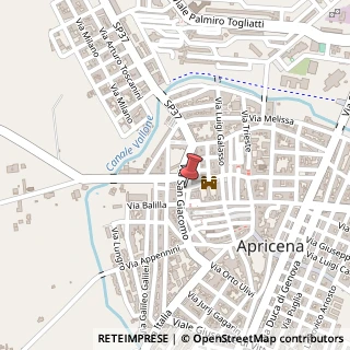 Mappa Corso Generale Galasso, 78, 71011 Apricena, Foggia (Puglia)
