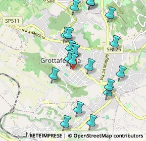 Mappa Via San Giovanni Bosco, 00046 Grottaferrata RM, Italia (1.0345)