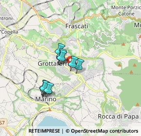 Mappa Via Colle delle Ginestre, 00046 Grottaferrata RM, Italia (1.39182)