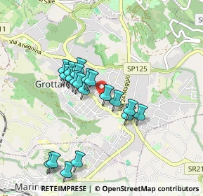 Mappa Via Colle delle Ginestre, 00046 Grottaferrata RM, Italia (0.843)