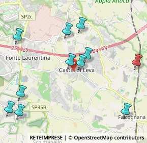 Mappa Via Antonio Zanoni, 00134 Roma RM, Italia (2.58182)