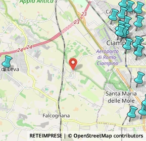 Mappa Via Tor di Sasso, 00134 Roma RM, Italia (3.797)