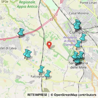 Mappa Via Tor di Sasso, 00134 Roma RM, Italia (2.8355)