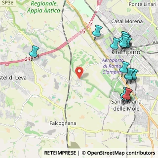 Mappa Via Tor di Sasso, 00134 Roma RM, Italia (2.881)