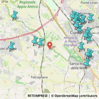 Mappa Via Tor di Sasso, 00134 Roma RM, Italia (3.2755)