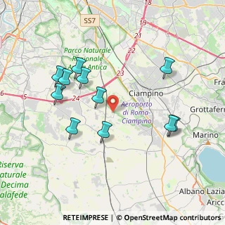 Mappa Via Tor di Sasso, 00134 Roma RM, Italia (4.05)