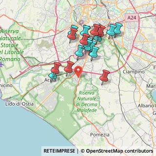 Mappa Viale dei Caduti per la Resistenza, 00128 Roma RM, Italia (7.47105)