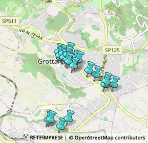 Mappa Via Ungheria, 00046 Grottaferrata RM, Italia (0.728)