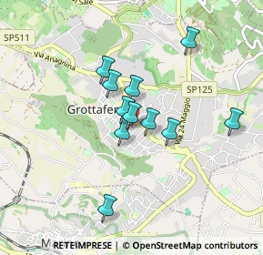 Mappa Via Ungheria, 00046 Grottaferrata RM, Italia (0.70636)
