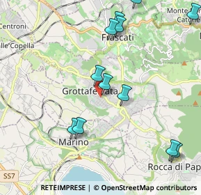 Mappa Via Ungheria, 00046 Grottaferrata RM, Italia (2.45667)