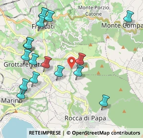 Mappa Via Rocca di Papa, 00046 Grottaferrata RM, Italia (2.52059)