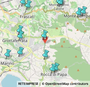 Mappa Via Rocca di Papa, 00046 Grottaferrata RM, Italia (3.03)