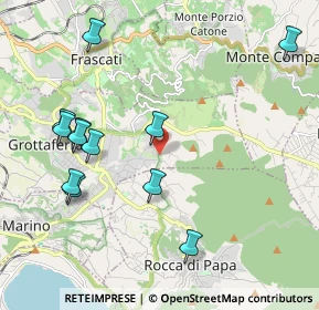 Mappa Via Rocca di Papa, 00046 Grottaferrata RM, Italia (2.39333)