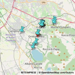 Mappa Piazza Guglielmo Marconi, 00046 Grottaferrata RM, Italia (2.73857)
