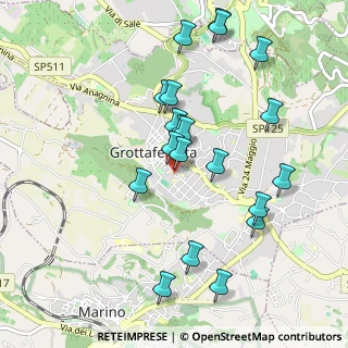 Mappa Piazza Guglielmo Marconi, 00046 Grottaferrata RM, Italia (1.046)