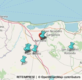 Mappa Via Avola, 71011 Apricena FG, Italia (19.94385)