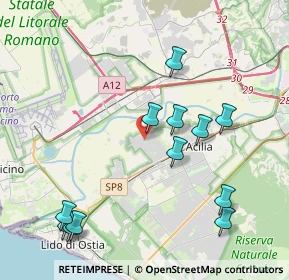Mappa Via Padre Corrado Del Lauro, 00126 Roma RM, Italia (4.78833)