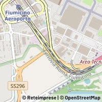 Mapa Fiumicino