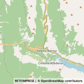 Mappa Villetta Barrea