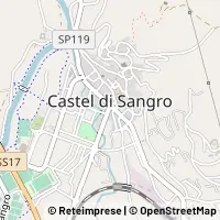 Mapa Castel di Sangro
