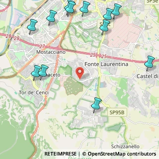 Mappa Via Marilyn Monroe, 00128 Roma RM, Italia (3.28417)