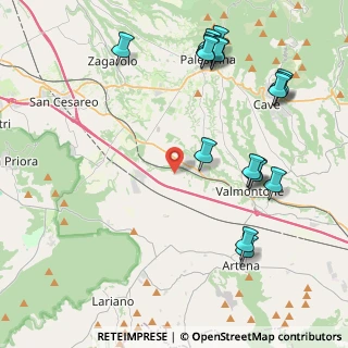 Mappa Via di Valle Fredda, 00030 Labico RM, Italia (5.365)