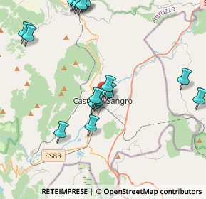 Mappa Via Carlo III di Borbone, 67031 Castel di Sangro AQ, Italia (5.414)